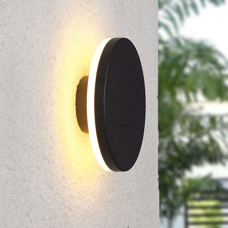 LED wandlampe im modernen minimalismus