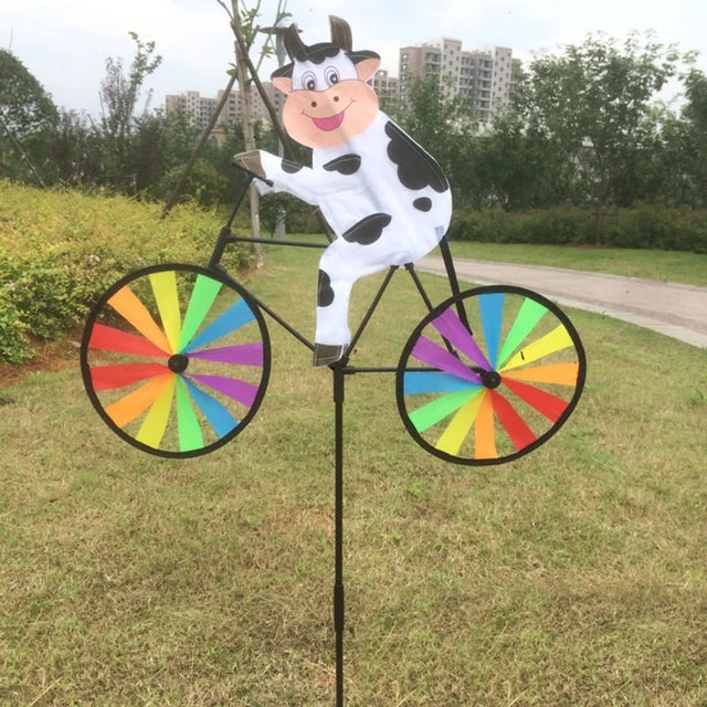 GardenGallop - Tierische Fahrrad-Windskulpturen