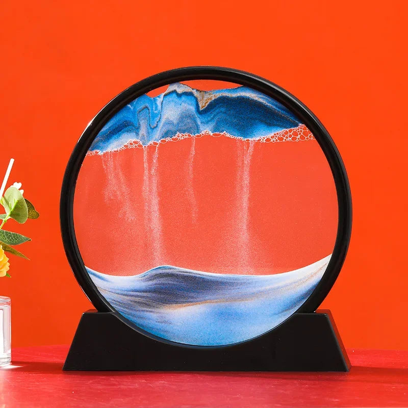 EternalDunes - 3D Bewegte Sandlandschaft Sanduhr