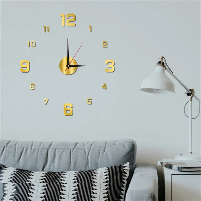 Grenzenlose - Rahmenlose Wanduhr
