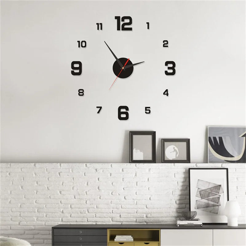 Grenzenlose - Rahmenlose Wanduhr