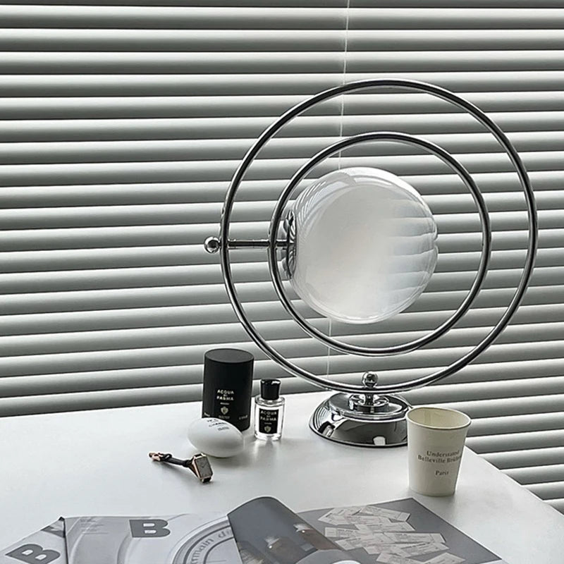 SimpleGleam - Nordischer Mond Tischlampe