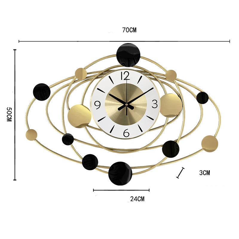 SolarSwirl - Planetenform Uhr