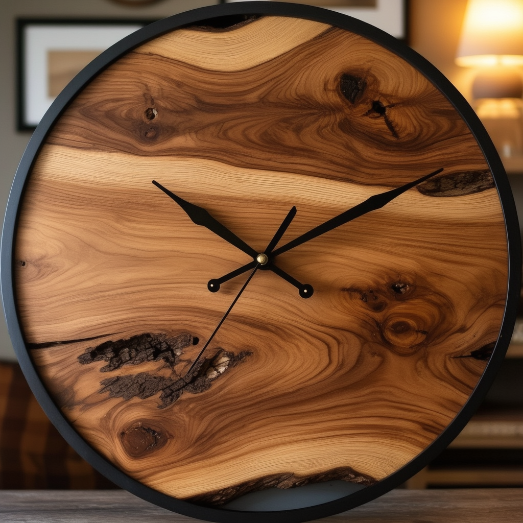 LucidHour - Transparente Wanduhr
