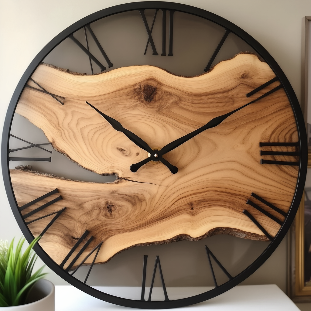 LucidHour - Transparente Wanduhr