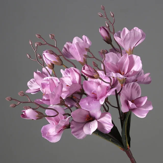 EternalElegance - Künstlicher Orchideen- und Magnolienstrauß