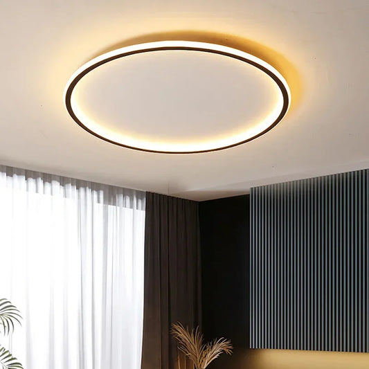 AuroraGlobe – Nordische runde LED-Deckenleuchte