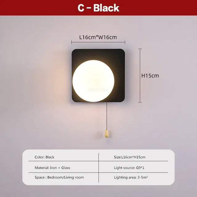 GeoGlow - Nordische Balkenlampe