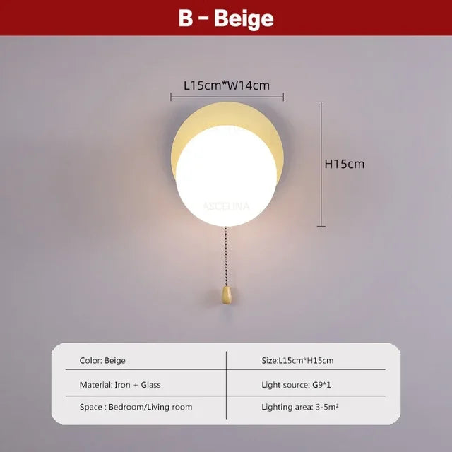 GeoGlow - Nordische Balkenlampe