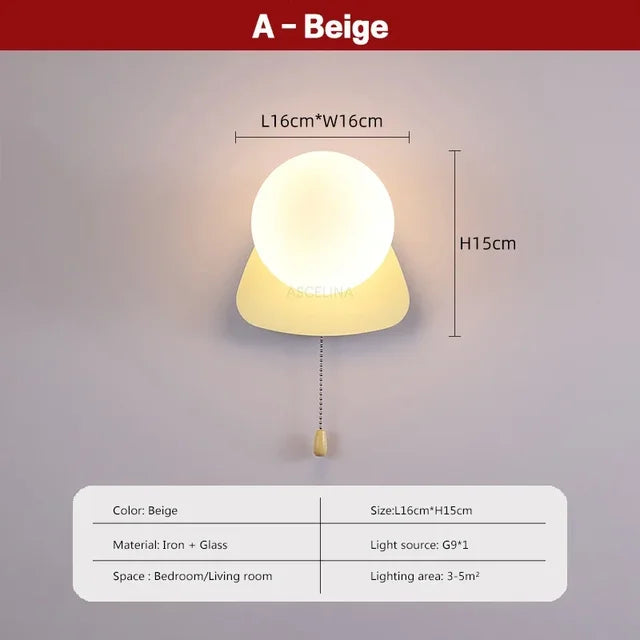 GeoGlow - Nordische Balkenlampe