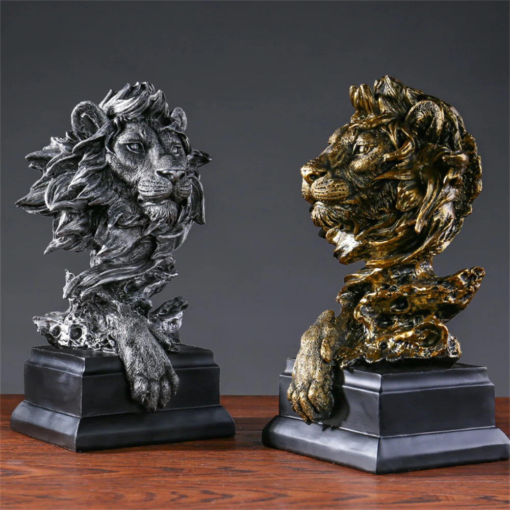 CourageousKing - Löwenstatue