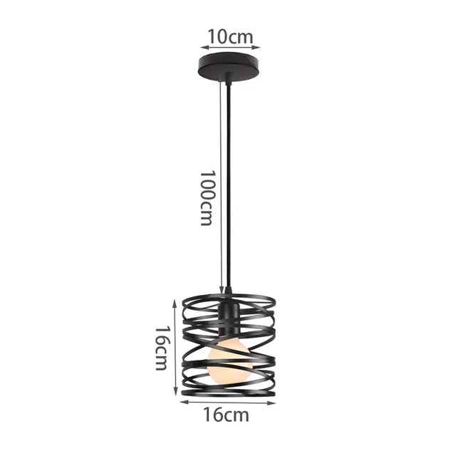 LoftLoop - Industrial Twist Pendelleuchte