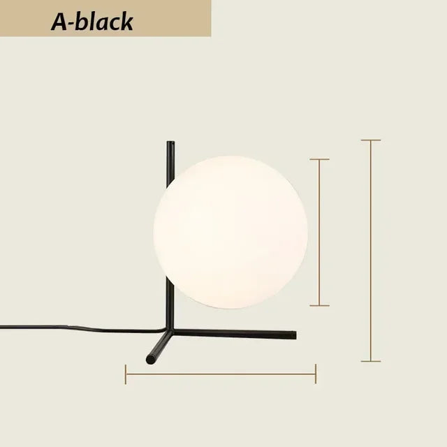 ClearEleganz - Moderne minimalistische Tischlampe