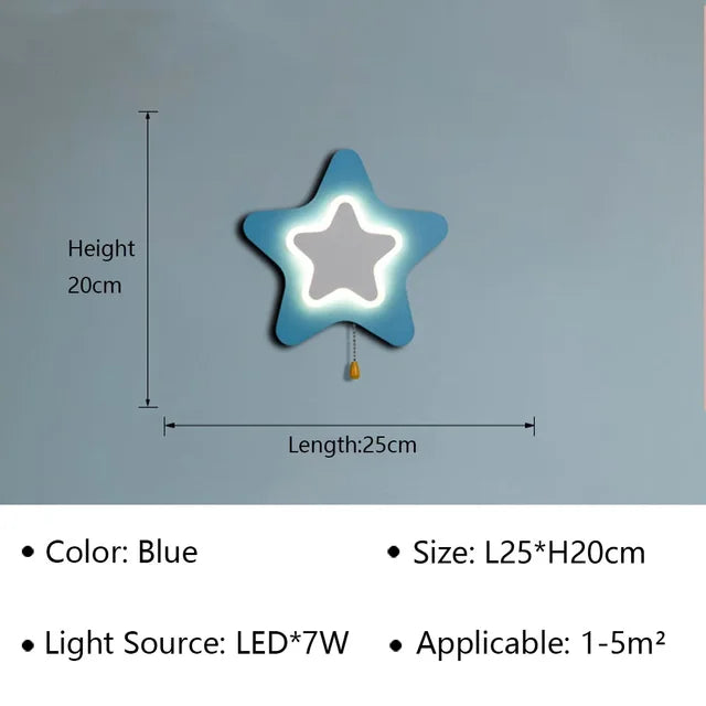 CosmicGlow - Star Cloud Wandleuchte