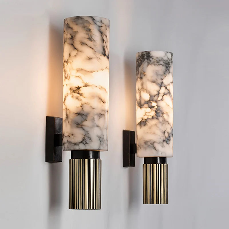 LuxeMarble - Marmor Wandleuchte