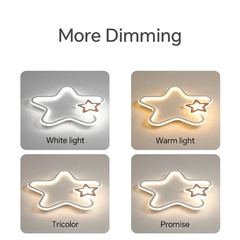 RadiantGlow - Moderne Ster Led Plafondlamp