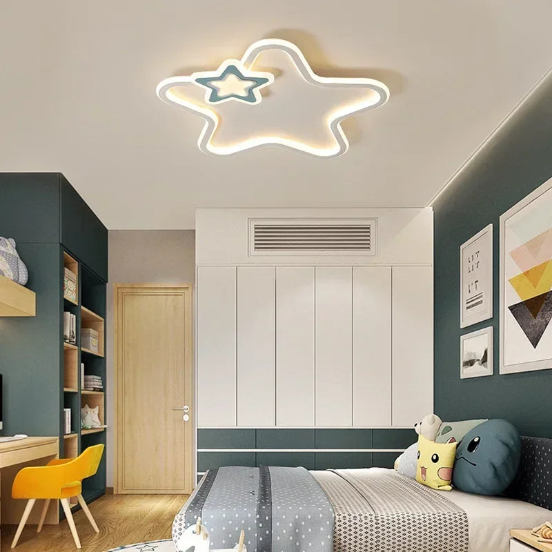 RadiantGlow - Moderne Ster Led Plafondlamp