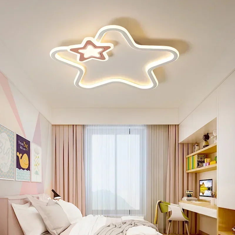 RadiantGlow - Moderne Ster Led Plafondlamp
