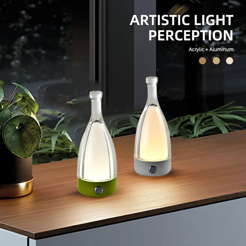 MixologyLumiere - Flasche Tischlampe Design
