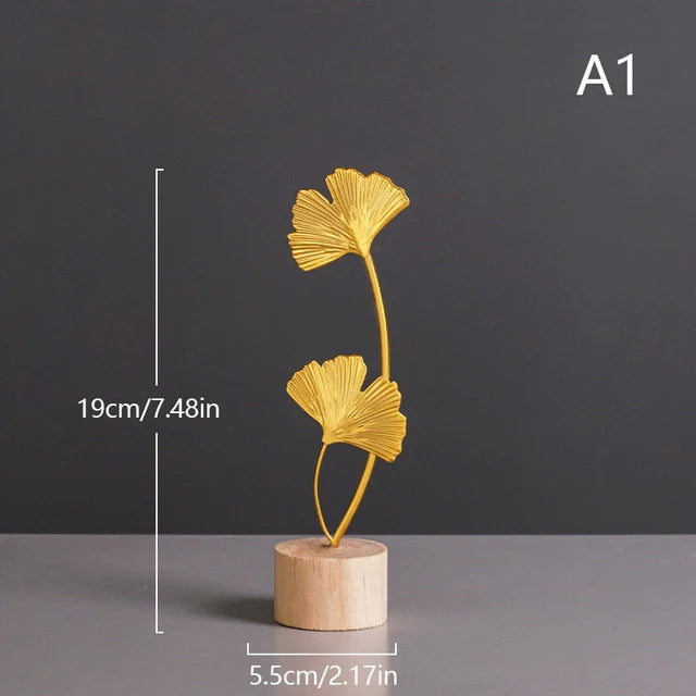 NordicGold - Ginkgo-Blatt-Basteln