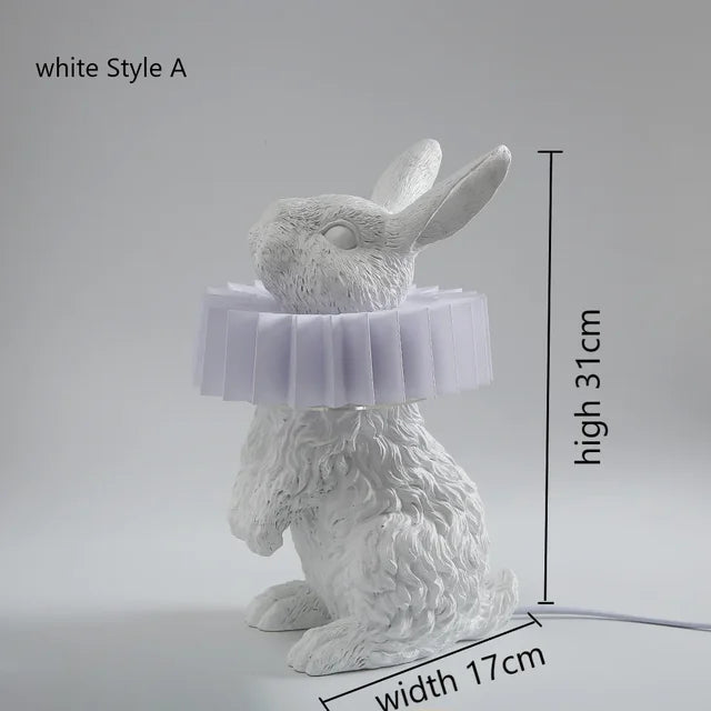 BunnyScarf - Kaninchenlampen aus Harz