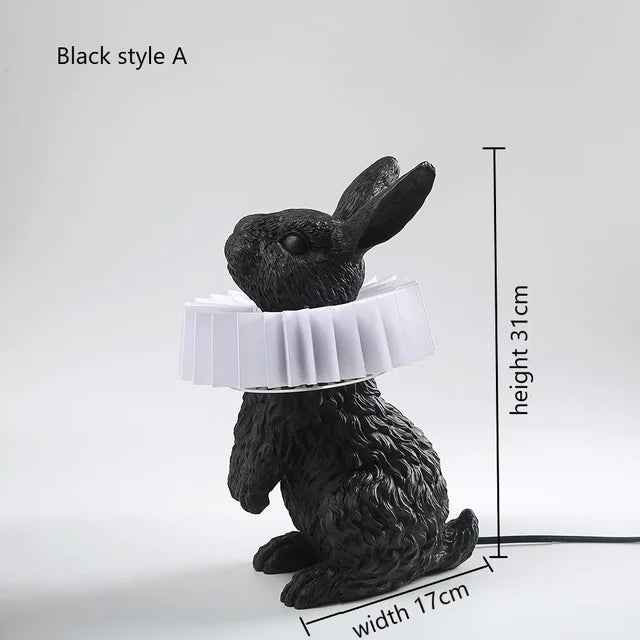 BunnyScarf - Kaninchenlampen aus Harz