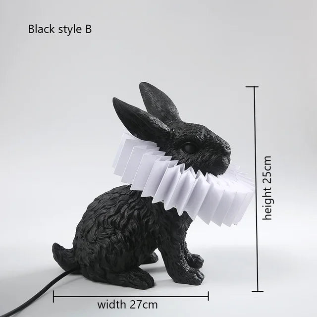 BunnyScarf - Kaninchenlampen aus Harz