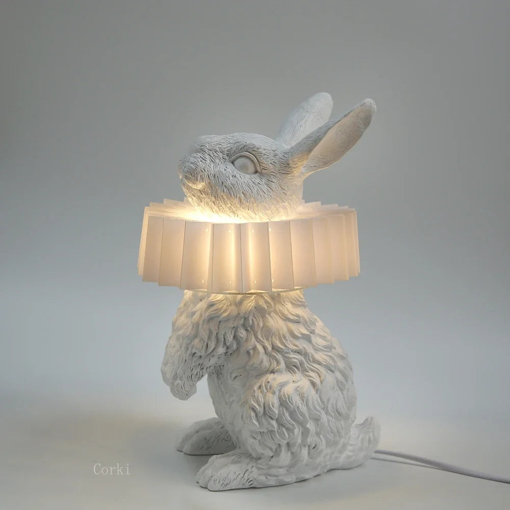 BunnyScarf - Kaninchenlampen aus Harz