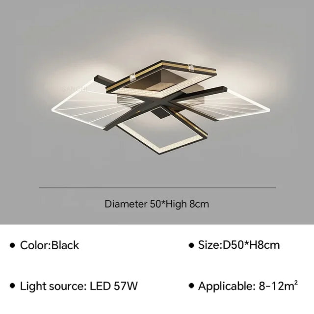 LuminaNordic - Nordic LED-Deckenleuchte