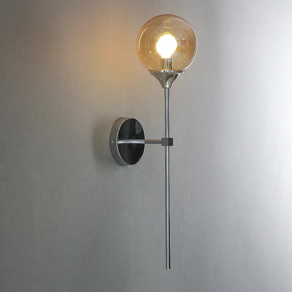 GlimmerNord - Wandleuchte Skandinavisch Modern Glas