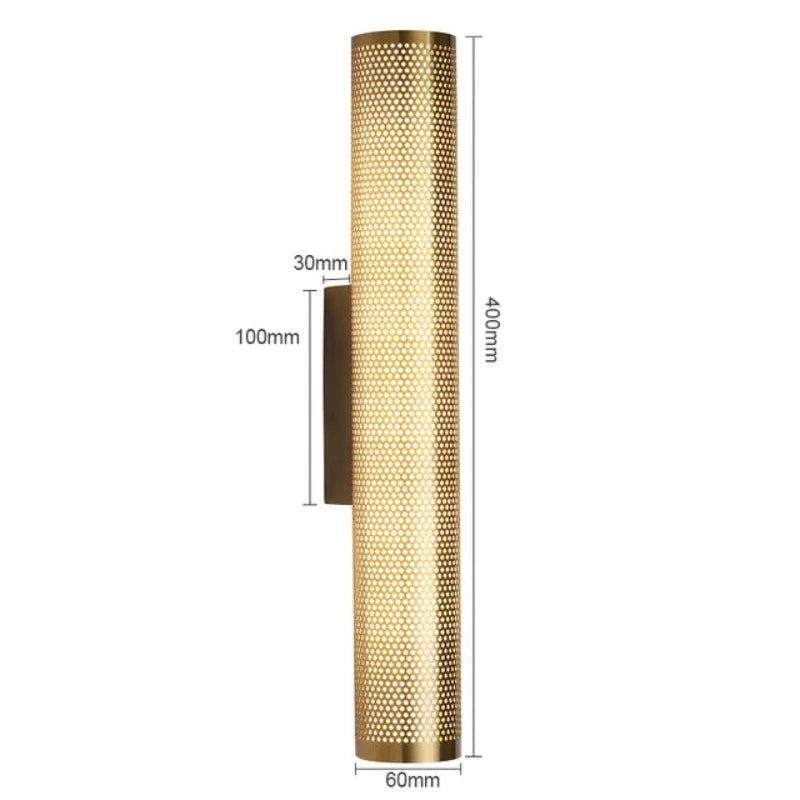 VintageBrass - Antiker Wandleuchter