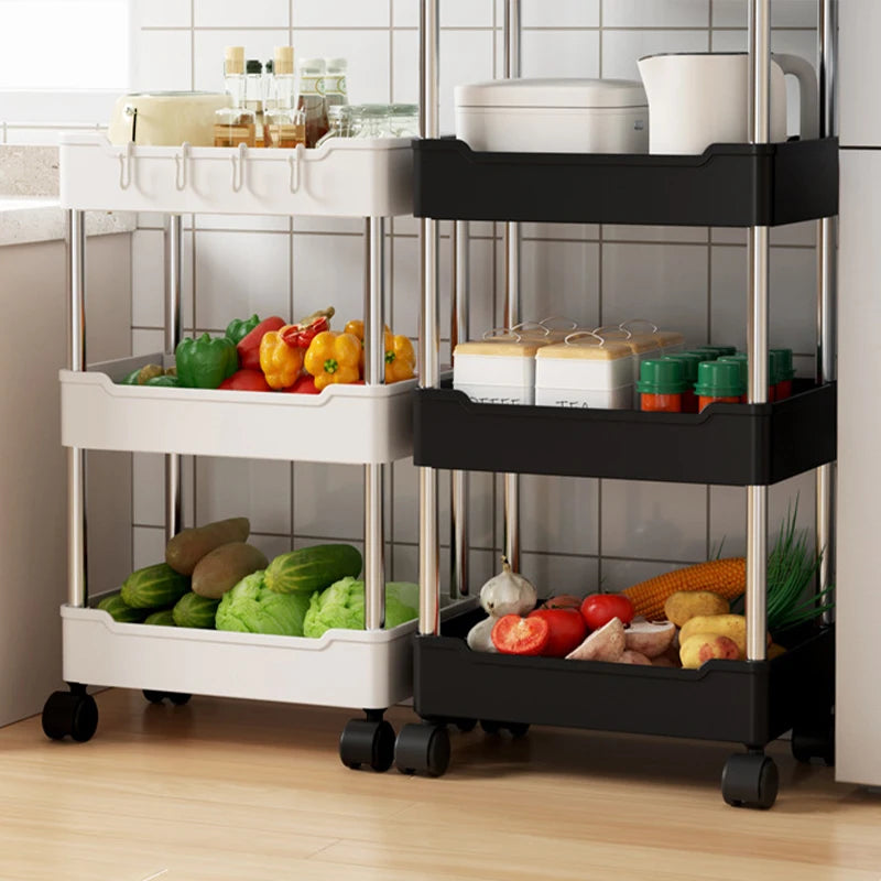 FlexiCart | Mehrlagiger Multifunktions Trolley auf Rollen