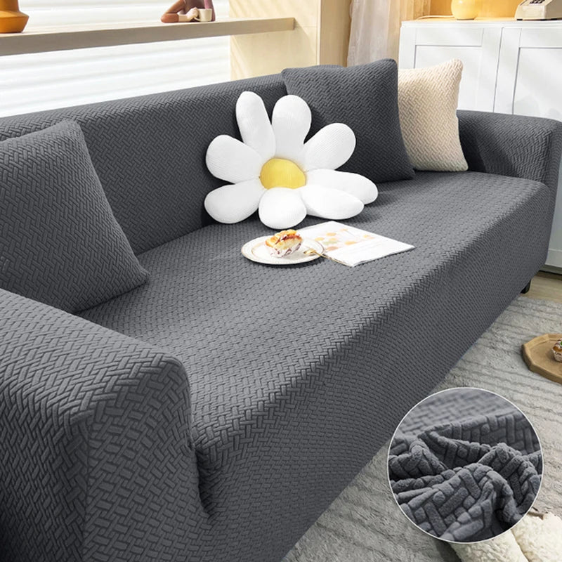 PlushNest | elastischer dicker sofabezug
