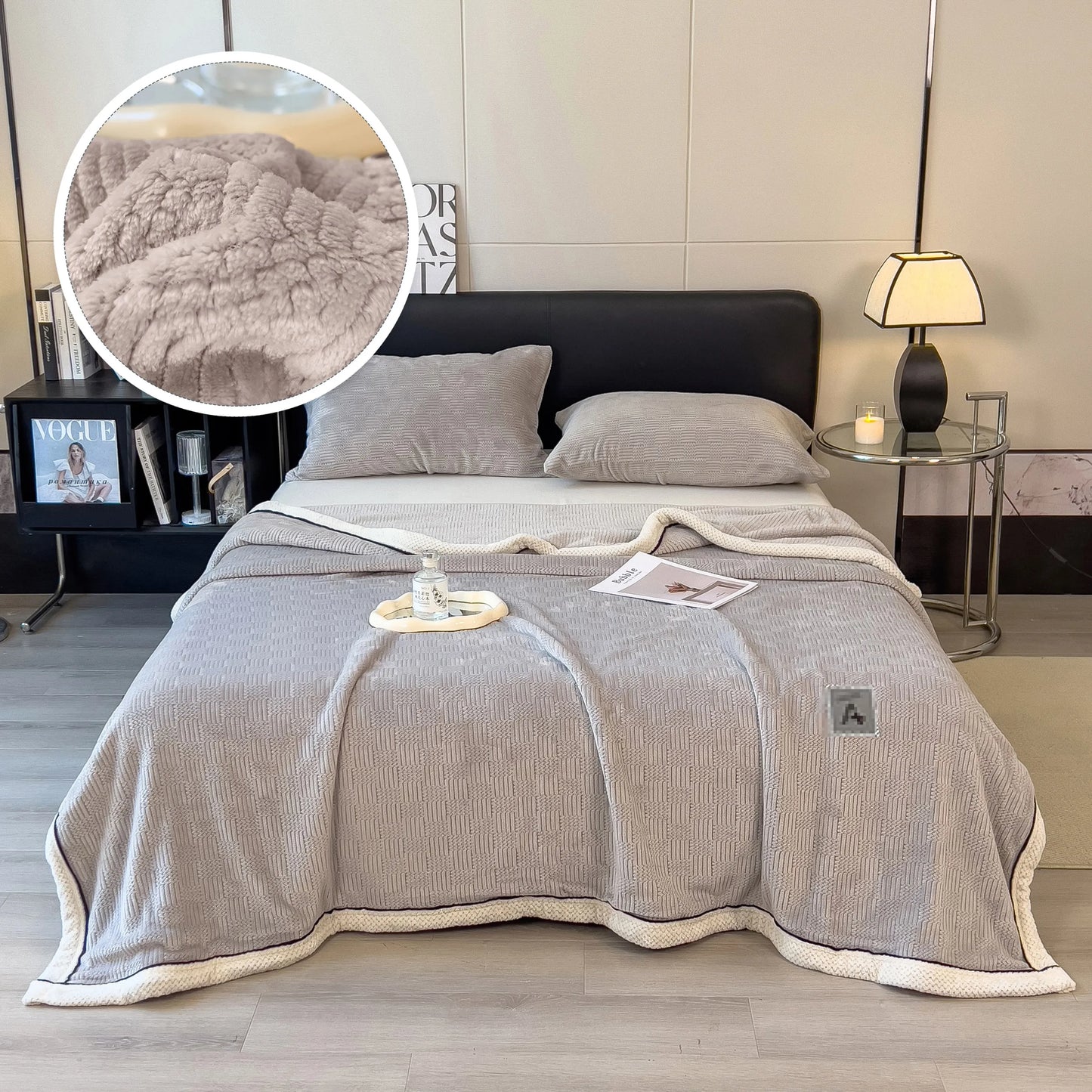 CoralFleece | Weiche Flanell-Decke