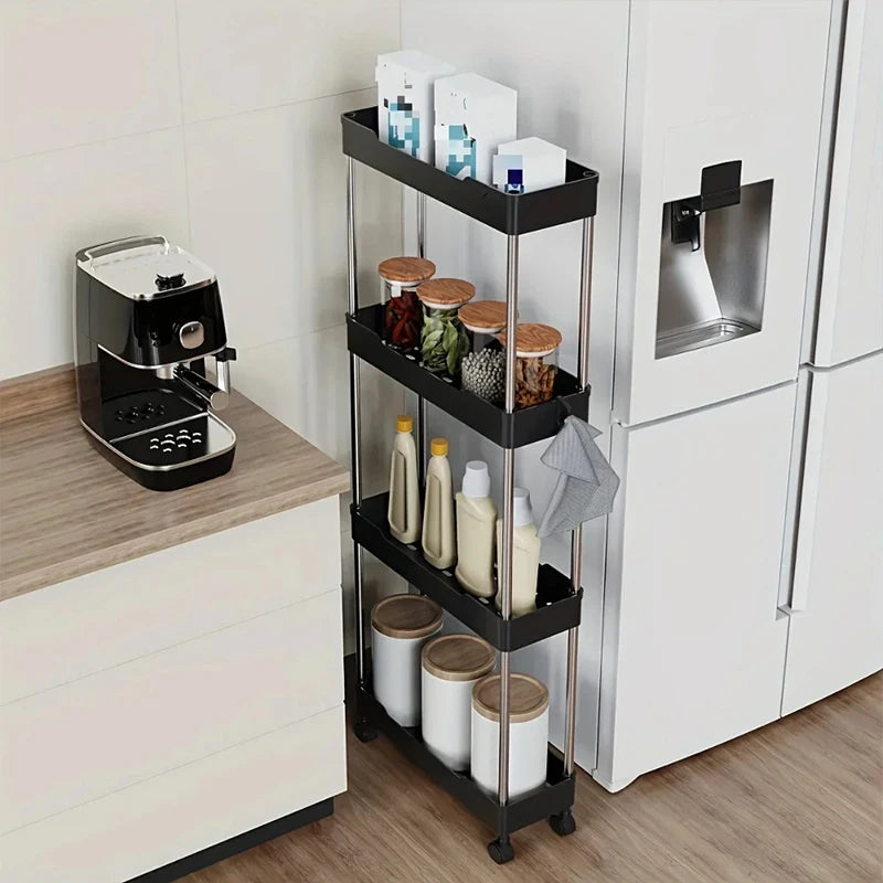 FlexiCart | Mehrlagiger Multifunktions Trolley auf Rollen