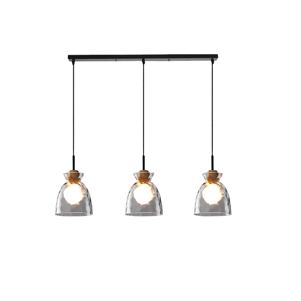 Tokyo glass chandelier
