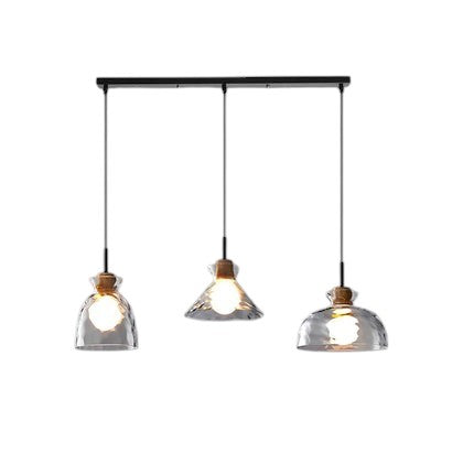 Tokyo glass chandelier