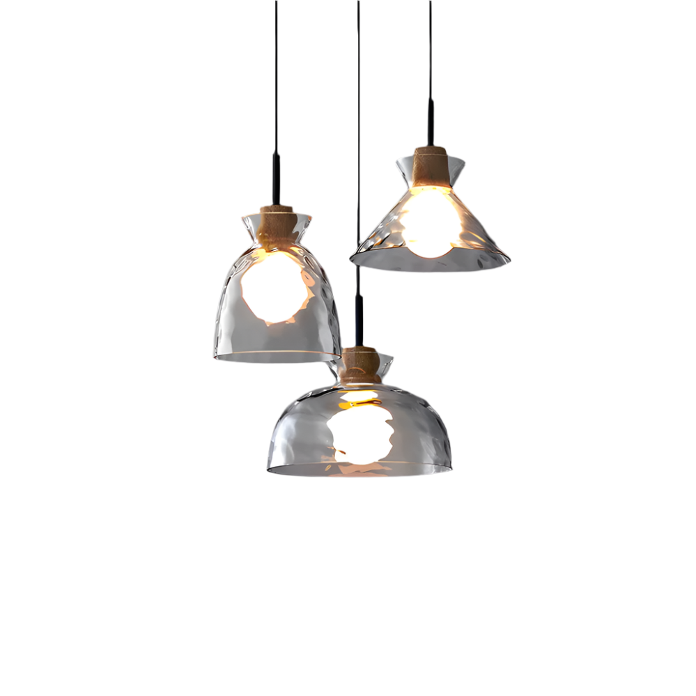 Tokyo glass chandelier