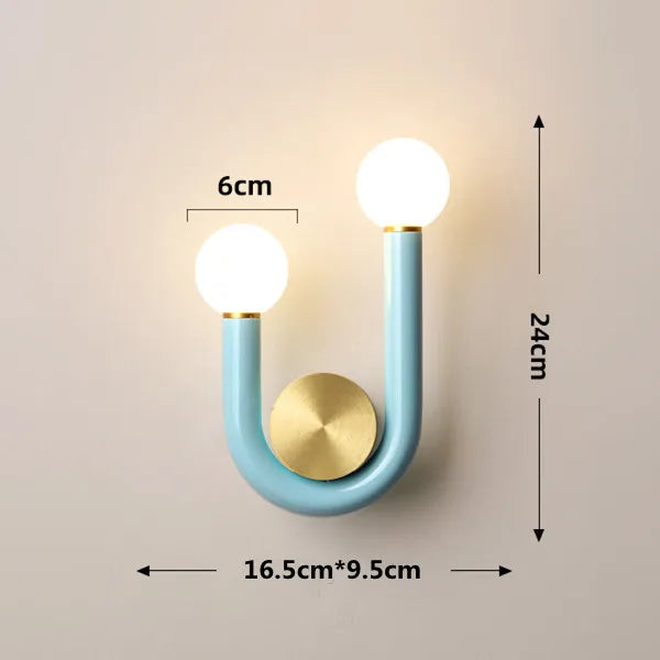 Flex U - U Vormige Wandleuchte