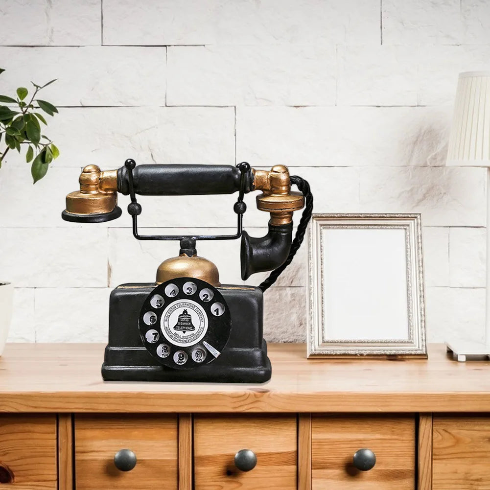 RetroTech - Telefon Antike Dekoration