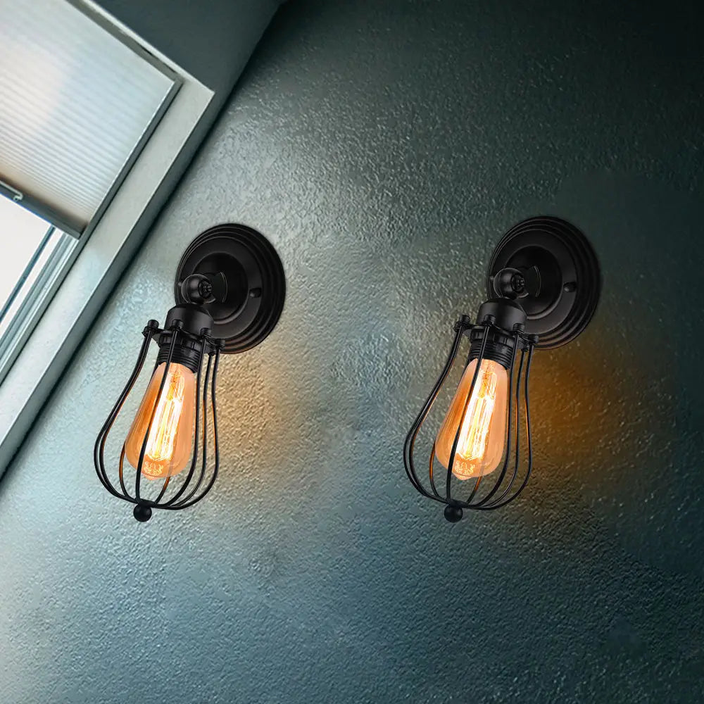 IndustrialCharm - Vintage Loft Wandleuchter
