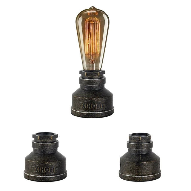 AquaCraft - Industrielle Wasserpfeifenlampe