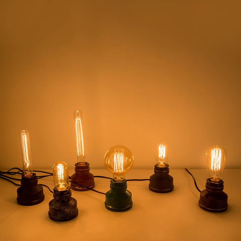 AquaCraft - Industrielle Wasserpfeifenlampe