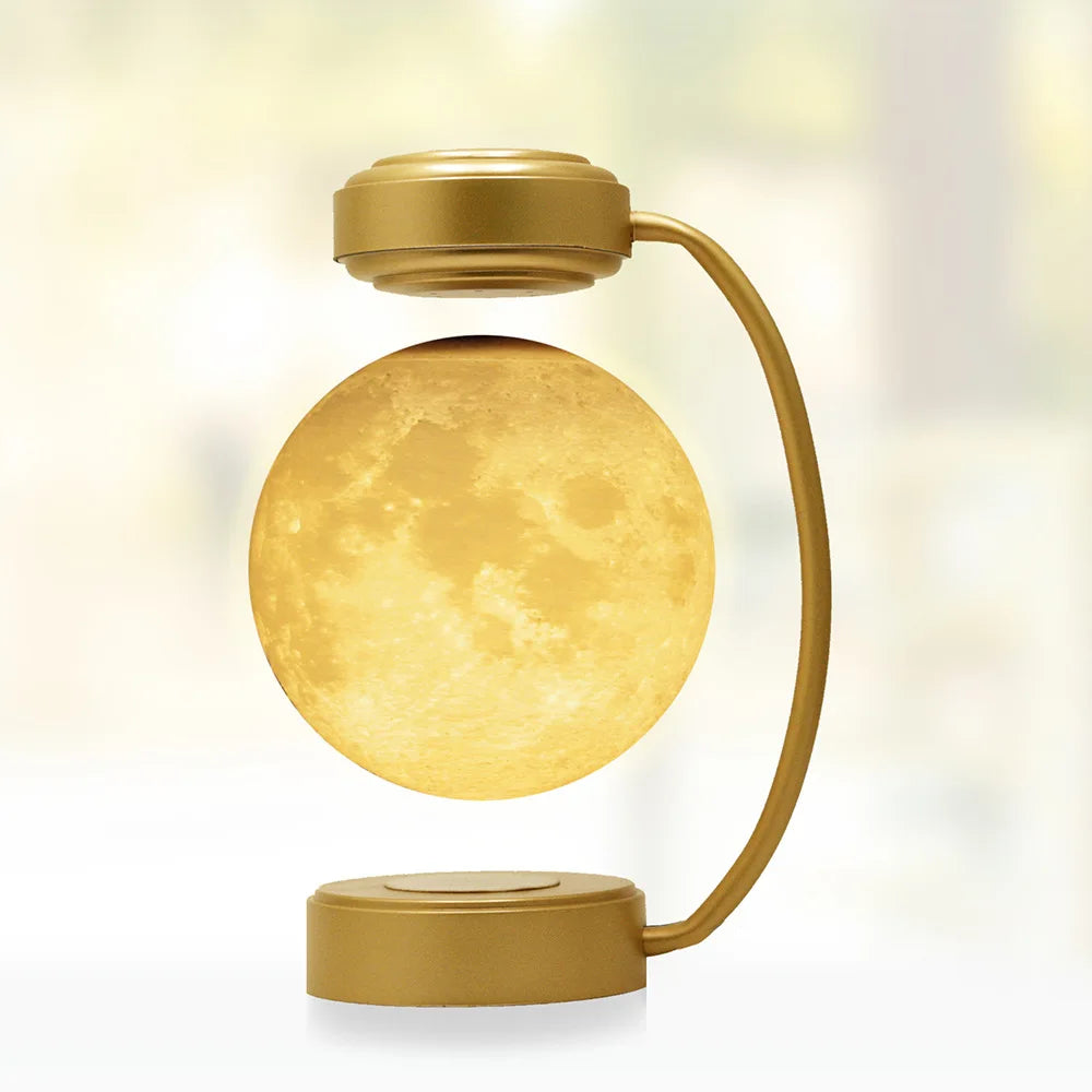 MoonbeamGlow - Halbmond Lampe
