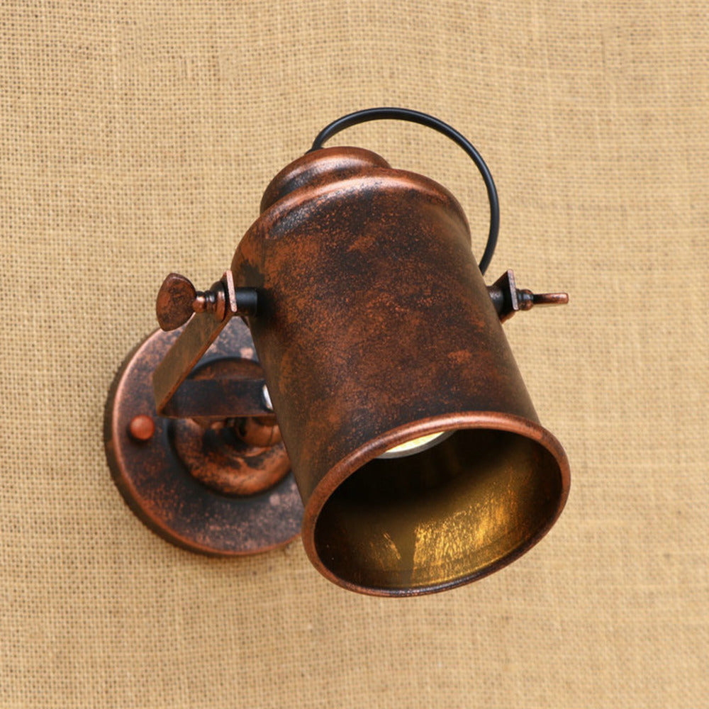 IronSwivel - Drehbare Wandleuchte aus Eisen