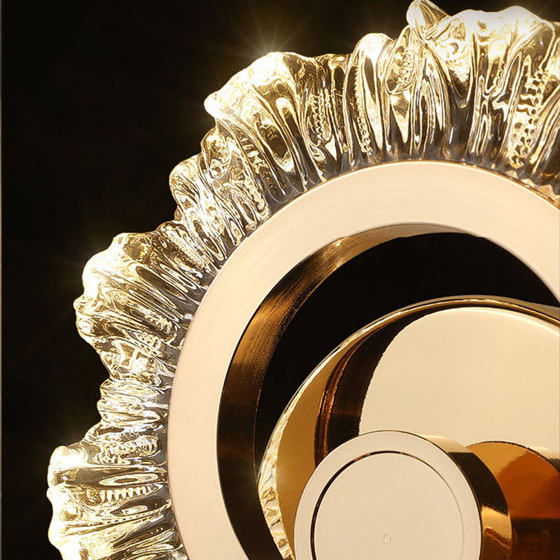 SunBurst - Goldene Lampe