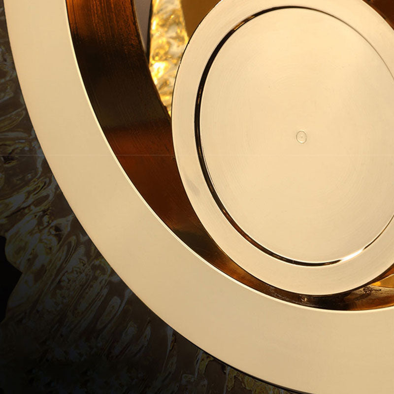 SunBurst - Goldene Lampe