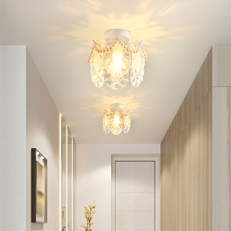 Moderne Led Kristall-Deckenleuchte