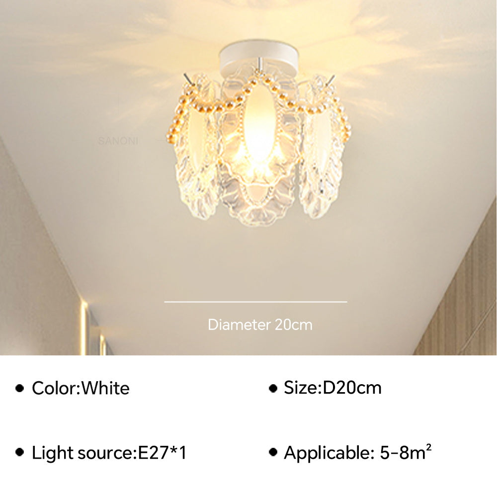 Moderne Led Kristall-Deckenleuchte