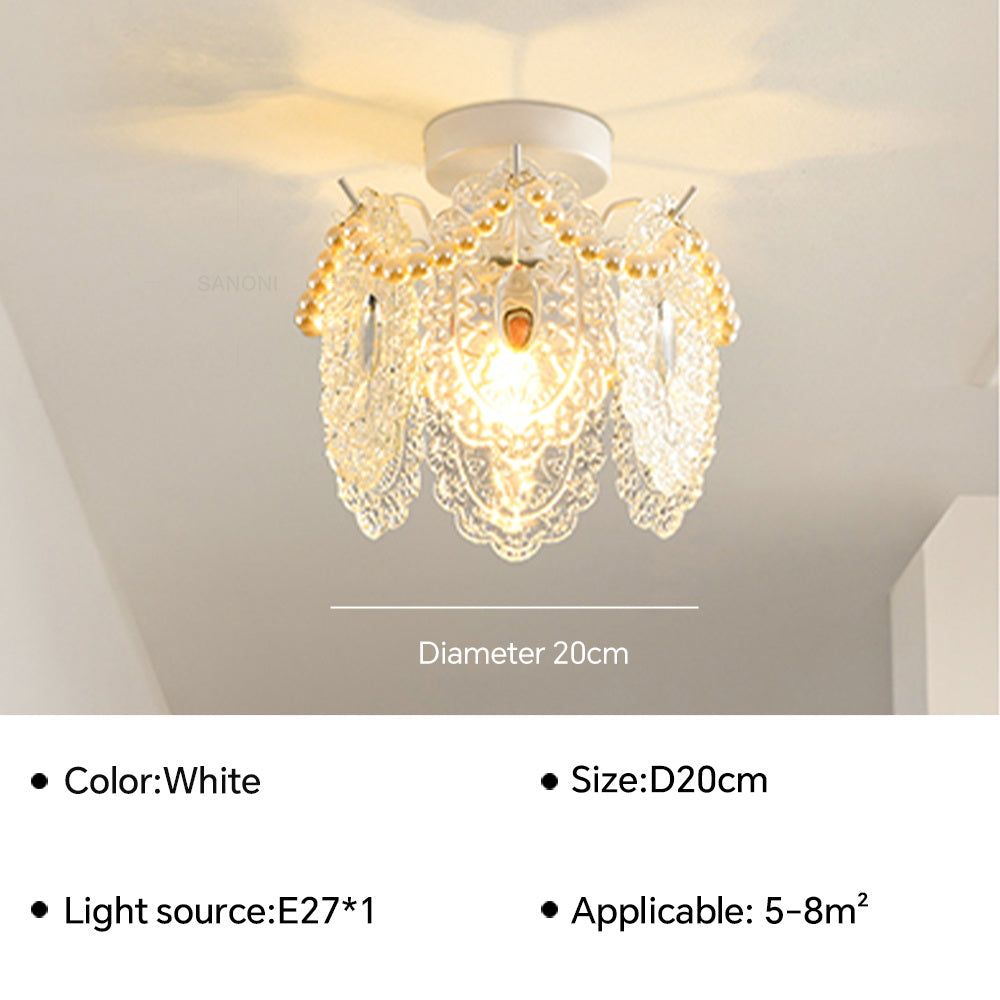 Moderne Led Kristall-Deckenleuchte